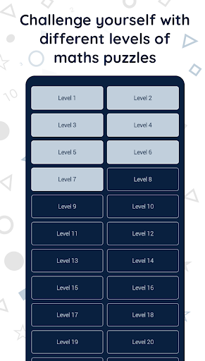 Math riddles: logic math games Screen 2