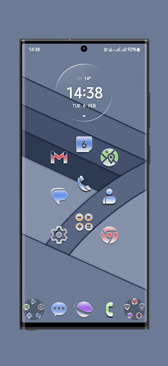 Android application Halo Light Icon Pack screenshort
