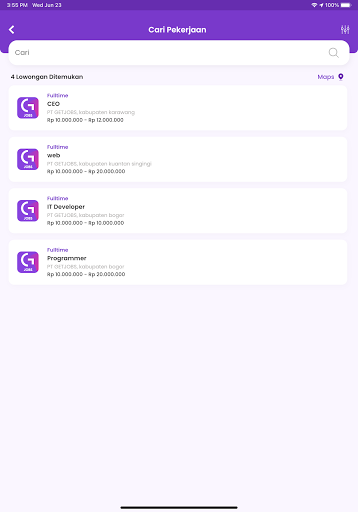 Getjobs  Smart Jobs 4.0