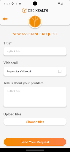 DBC Health Screen 2