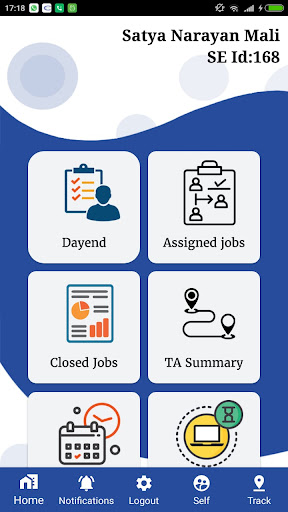 Android application RajeshMotors screenshort