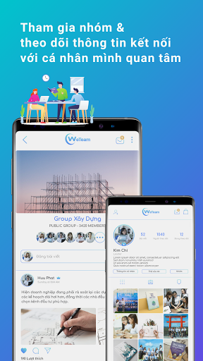 Cộng đồng WeTeam Screen 3