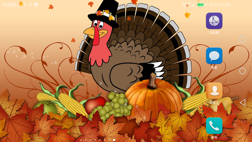 Android application Happy Thanksgiving Wallpaper screenshort