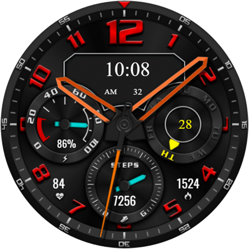 TurboStep Hybrid Watch Face