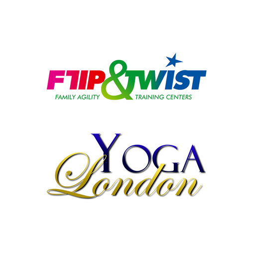 Yoga London + Flip & Twist logo