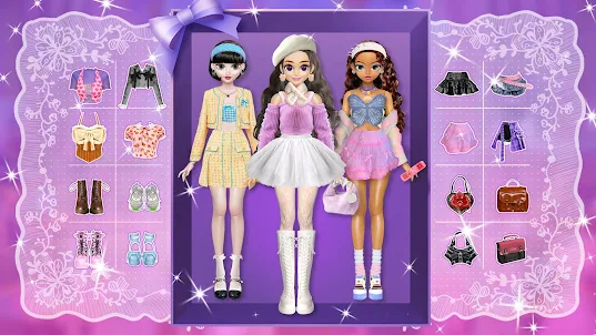 Doll Makeover: dress up games