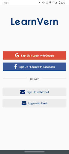 Android application LearnVern Online Courses screenshort