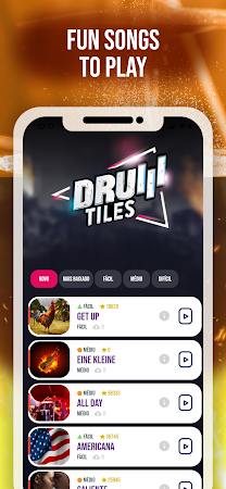 Game screenshot Drum Tiles: drumming game apk download