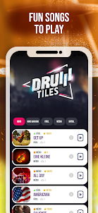 Drum Tiles: drumming game