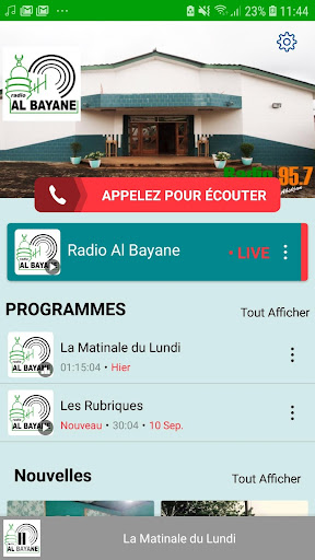 Radio Al Bayane Screen 2