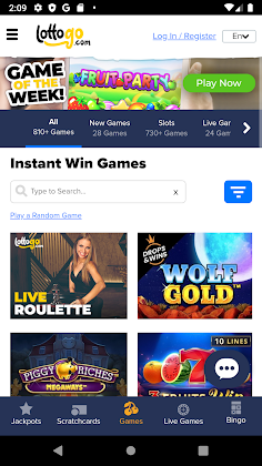 LottoGo.com: Bet & Win - Screenshot 2