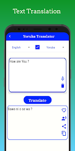 Screenshot 3 Yoruba Translator android