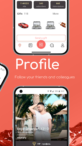 ArmFriend - social network Screen 2