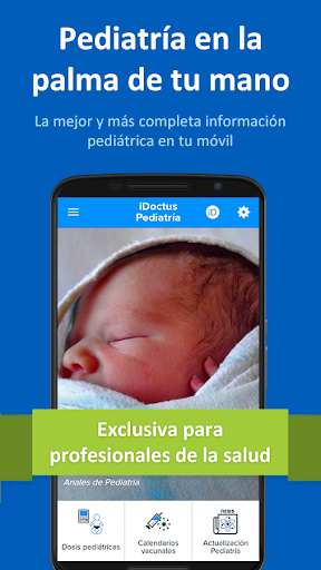 Android application iDoctus Pediatría screenshort