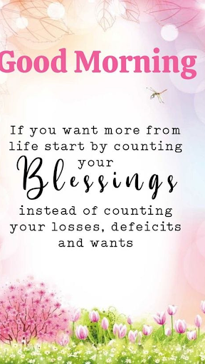 Android application Good Morning Blessings screenshort