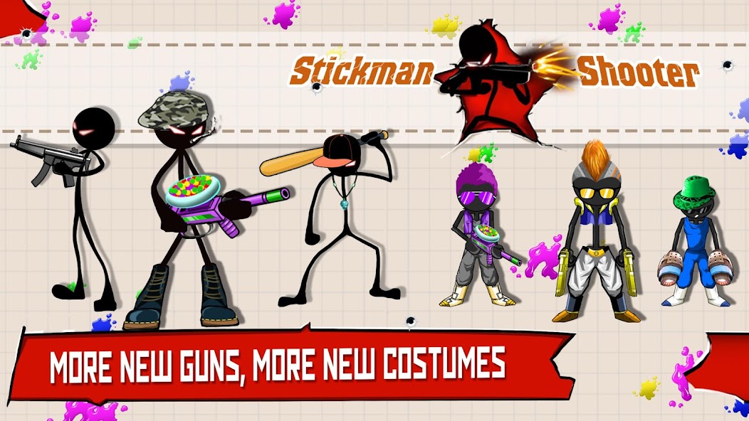 Stickman Shooter: Gun Shooting banner