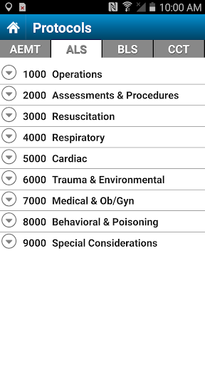 UPMC EMS Navigator Screen 3