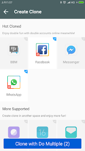 DO Multiple Accounts - Infinit Screenshot