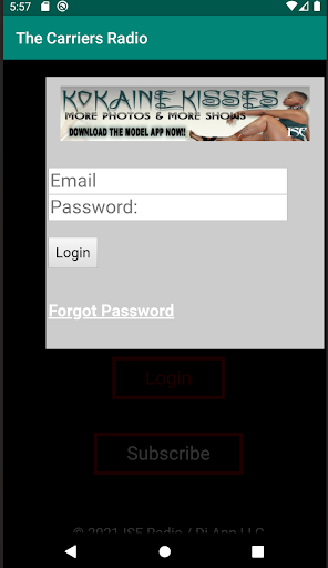 The Carriers Screen 2