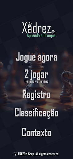 Visualização do aplicativo