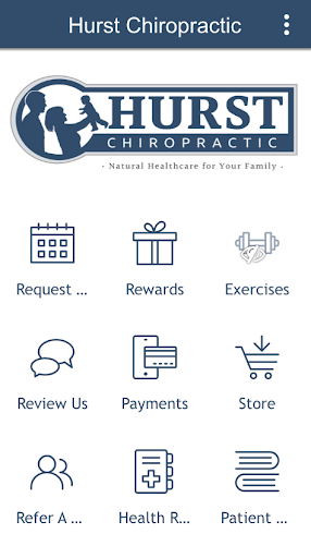 Android application Hurst Chiropractic screenshort