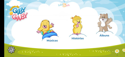 Android application Turma do Giby e Gaby screenshort
