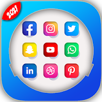 All Social Media  Social Network in one app 2021