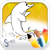 Dolphin Coloring  Book icon