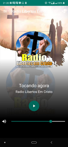 Android application Web Radio Libertos Em Cristo screenshort