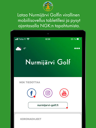 Nurmijärvi Golf Screen 3