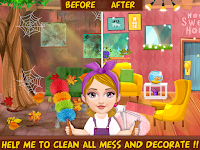 screenshot of House Cleanup For Girls