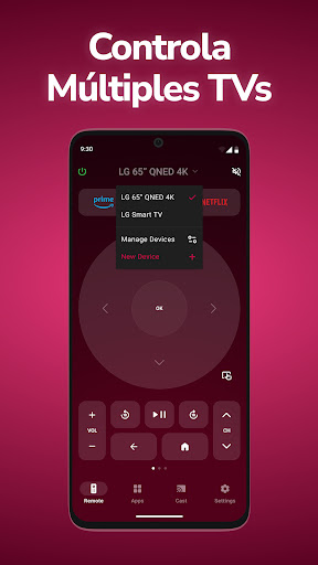 Control remoto de Smart TV LG screenshot 5