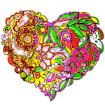Cover Image of ダウンロード Valentine Paint by Number Book: Glitter + Coloring 4.4 APK