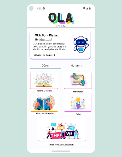 OLA English - Hızlı Öğren Screen 3