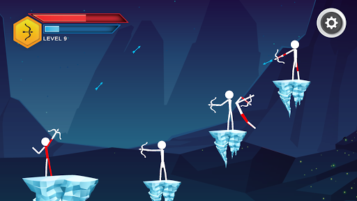 Android application Stickman: Arrow screenshort