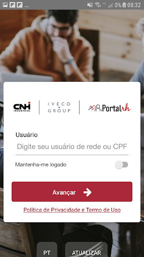 Android application Portal RH CNHi screenshort