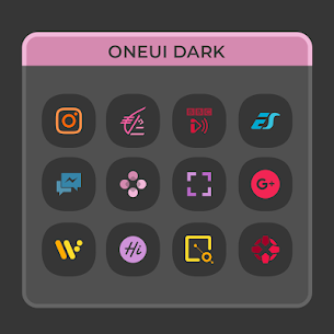 OneUI Dark- Icon Pack [Patched] 5