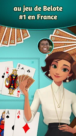 Game screenshot Belote.com – Belote & Coinche hack