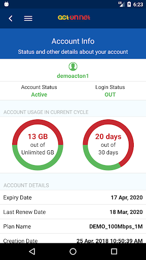 Log2Space - Actonnet Screen 3