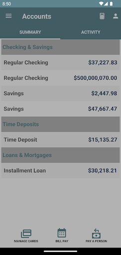 Foundation Bank Mobile Screen 3