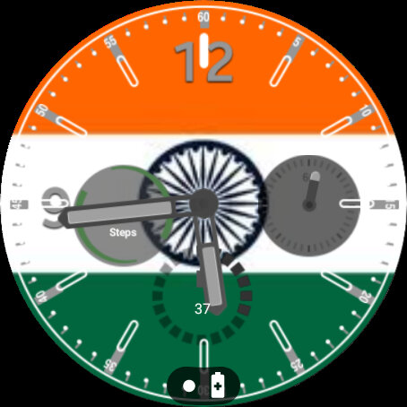 नई दिल्ली फ्लैग वॉचफेस Screen 2
