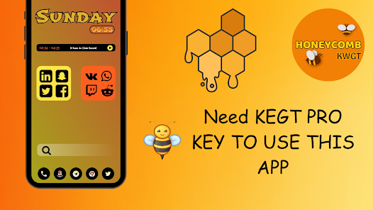 Honeycomb KWGT 1.1.0 APK + Mod (Unlimited money) إلى عن على ذكري المظهر