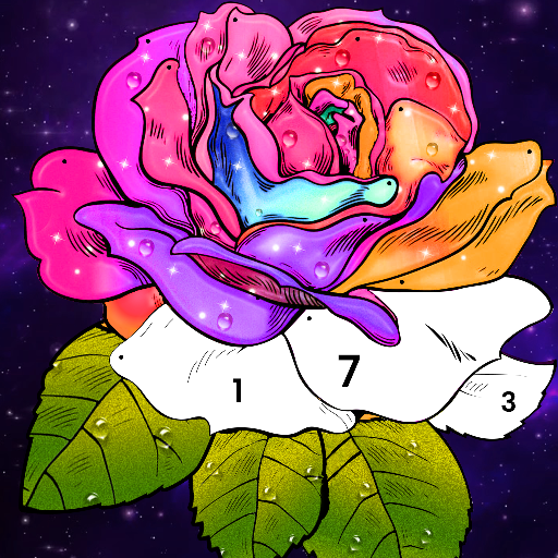 Color By Number Art Color Game logo