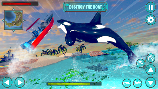 Orca Simulator: Killer Whale Simulator Game 2 APK screenshots 7