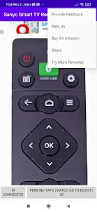 Sanyo Smart TV Remote App