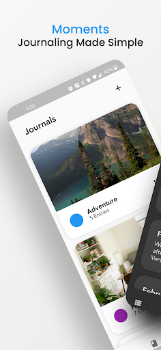 Android application Moments - Journal, Diary screenshort