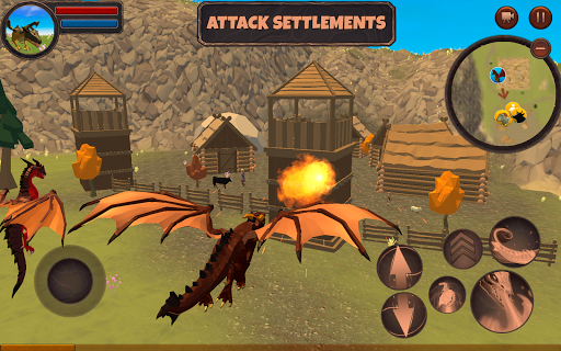 Dragon Simulator 3D: Adventure Game screenshots 11