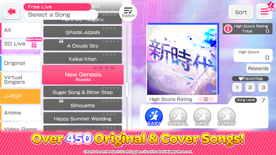 BanG Dream Girls Band Party MOD APK (Menu/Auto Dance, Perfect) 2