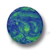 Earth Live Wind Map and Weather (Spot Hurricane)