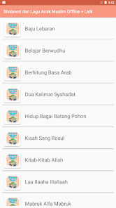 Sholawat & Lagu Anak Muslim 1.1 APK + Mod (Unlimited money) إلى عن على ذكري المظهر